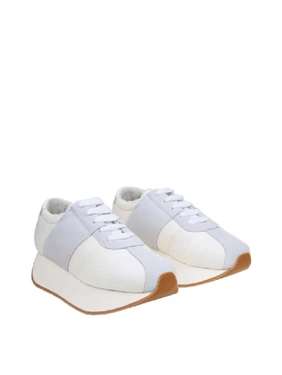 Shop Marni Sneakers Bigfoot In Cordura In White