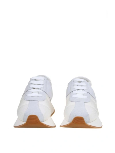 Shop Marni Sneakers Bigfoot In Cordura In White