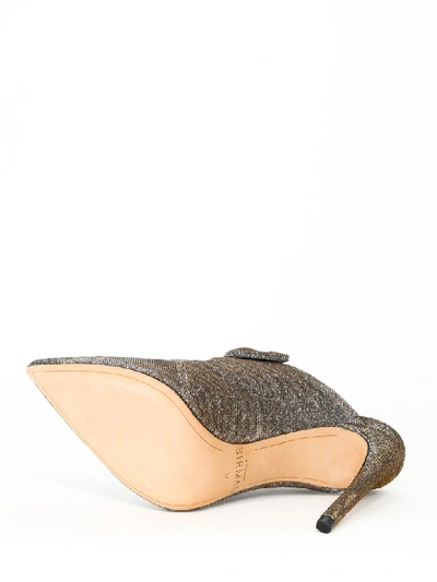 Shop Alexandre Birman Sandal Bronze In Gold