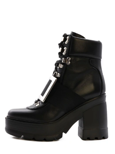 Shop Roger Vivier Black Leather Boots