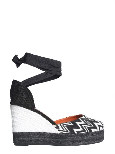 Shop Castaã±er Carina Espadrilles In Nero