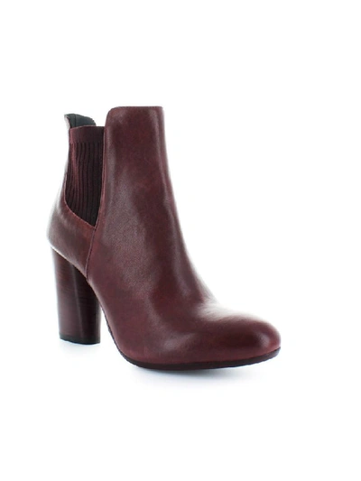 Shop Fiori Francesi Bordeaux Leather Boots