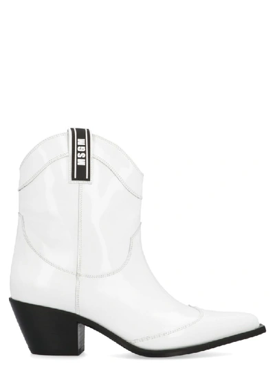 Shop Msgm Shoes In White