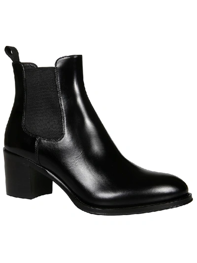 Shop Church's Mid-heel Slide-on Boots In Black