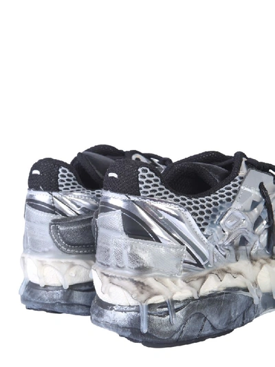 Shop Maison Margiela Low Fusion Sneaker In Argento