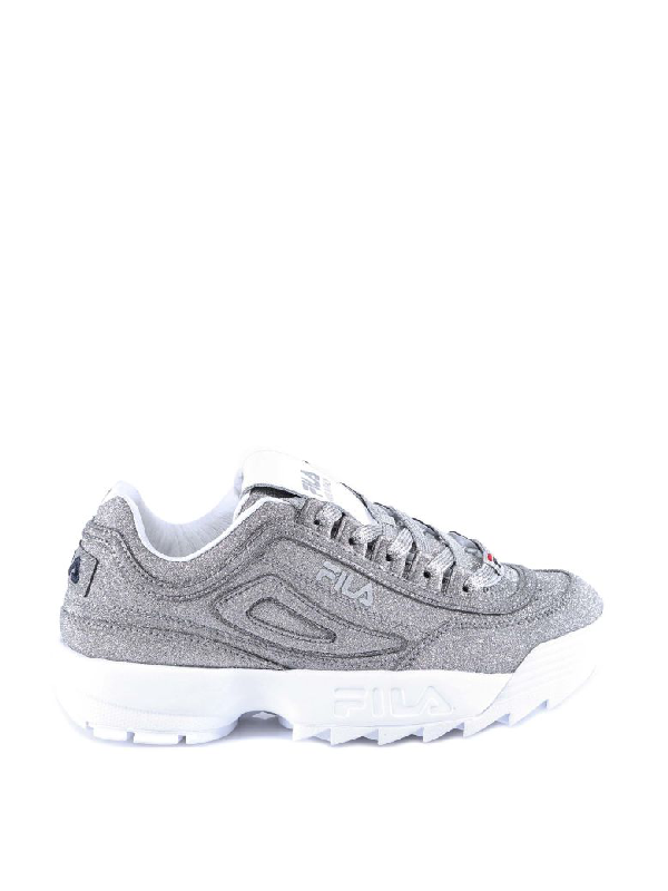 grey disruptor fila