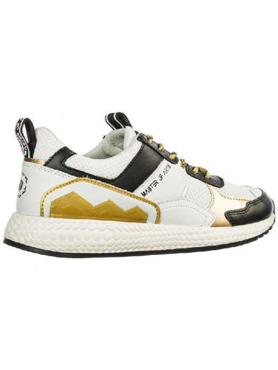 Shop Moa Master Of Arts Futura Sneakers In Bianco