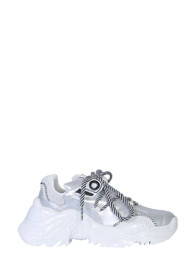 Shop N°21 Billy Sneaker In Argento