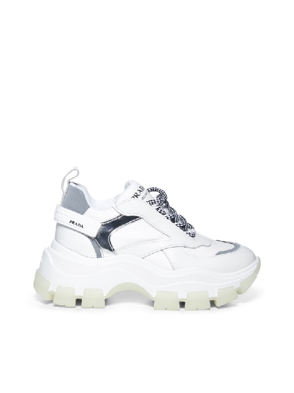 prada pegasus chunky sneakers