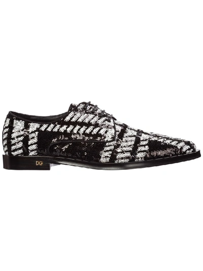 Shop Dolce & Gabbana Millennials W Lace-up Shoes In Nero