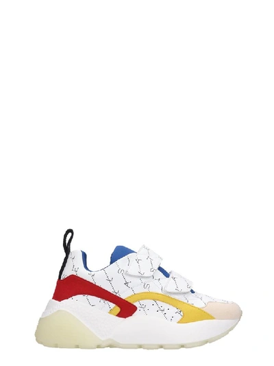 Shop Stella Mccartney Eclypse Sneakers In White Tech/synthetic