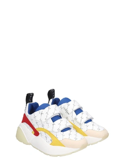 Shop Stella Mccartney Eclypse Sneakers In White Tech/synthetic