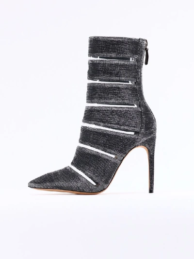 Shop Alexandre Birman Metallic Pvc Sommer Boot In Silver