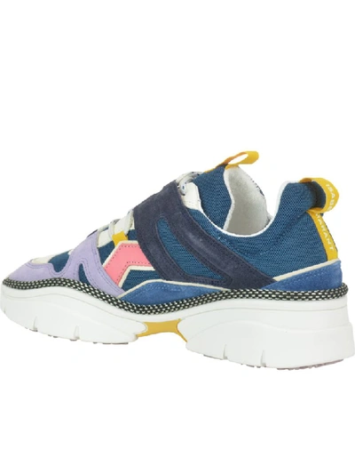 Shop Isabel Marant Kindasy Sneakers In Multicolor