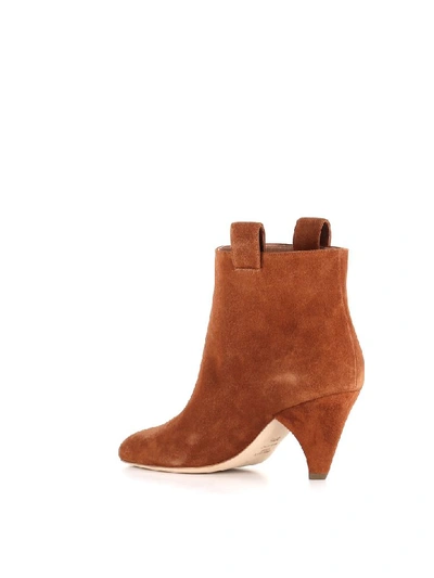 Shop Laurence Dacade Ankle Boots Terence In Cognac