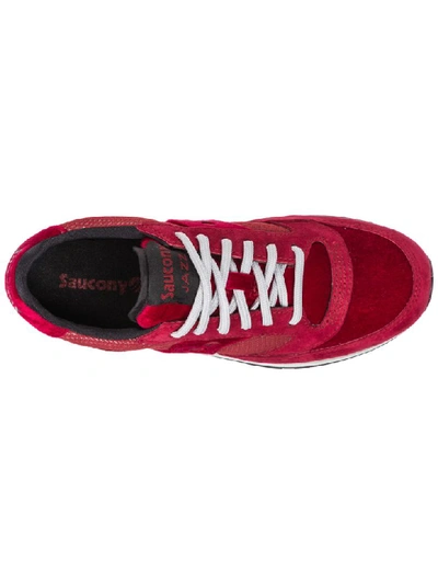 Shop Saucony Jazz O Triple Sneakers In Red / Black