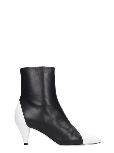 Shop Givenchy High Heels Ankle Boots In Black Leather