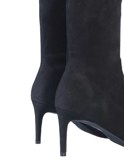 Shop Stuart Weitzman Wren Boots In Nero