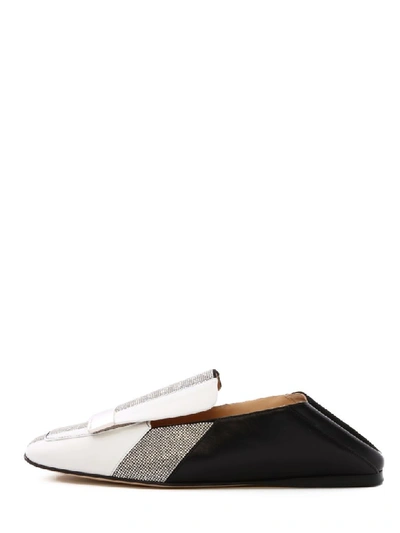 Shop Sergio Rossi Slipper Sr1 In Black