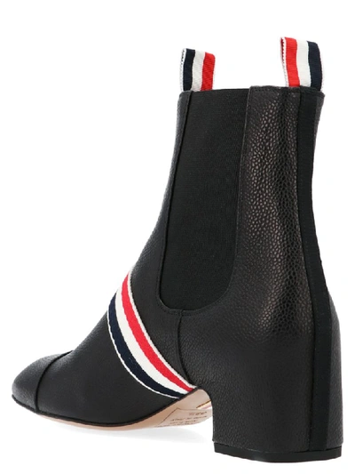 Shop Thom Browne Chelsea Shoes In Black