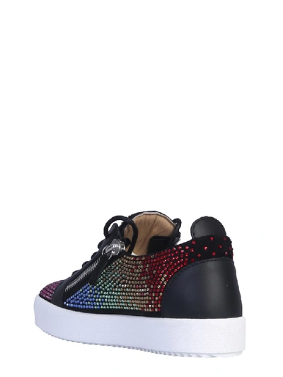 Shop Giuseppe Zanotti Doris Color Sneaker In Nero