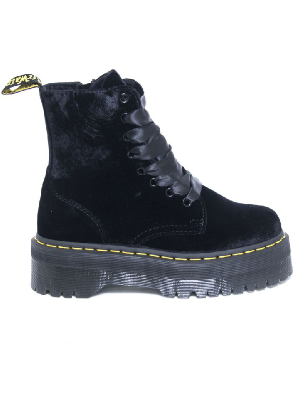 velvet doc martens jadon