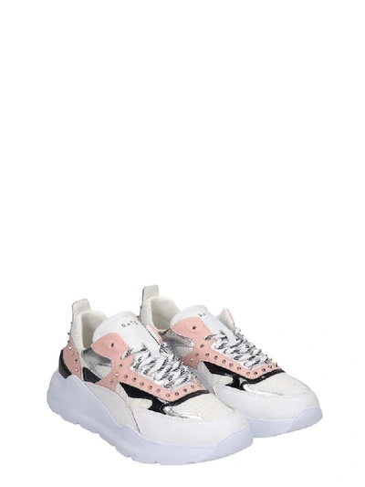 Shop Date Fuga Sneakers In White Leather