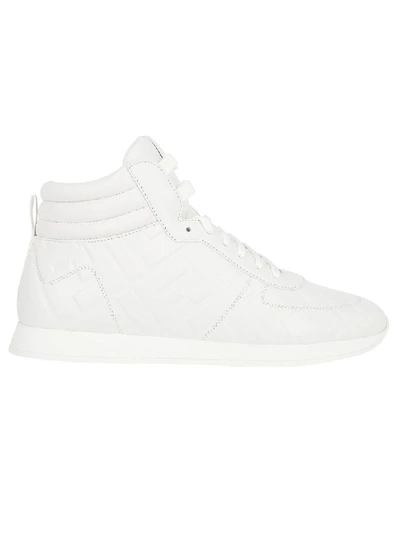Shop Fendi Sneakers In Bianco Ice