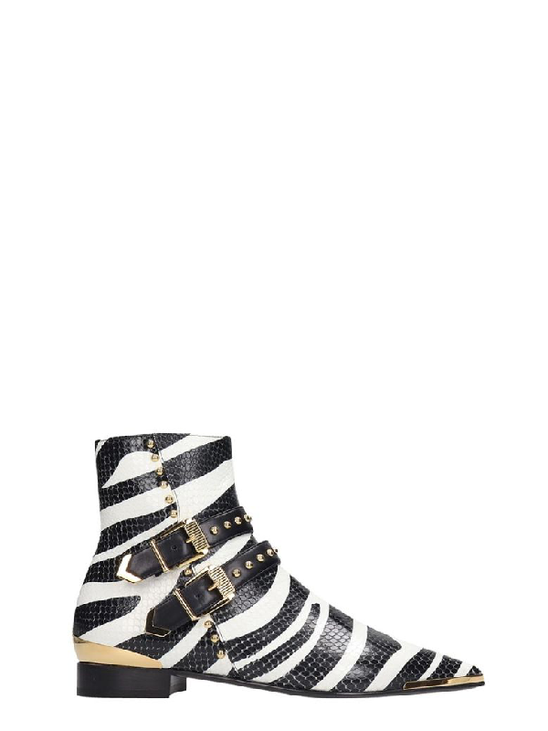 versace white boots