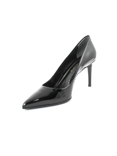 Shop Aldo Castagna Elise Black Leather Pumps In Nero