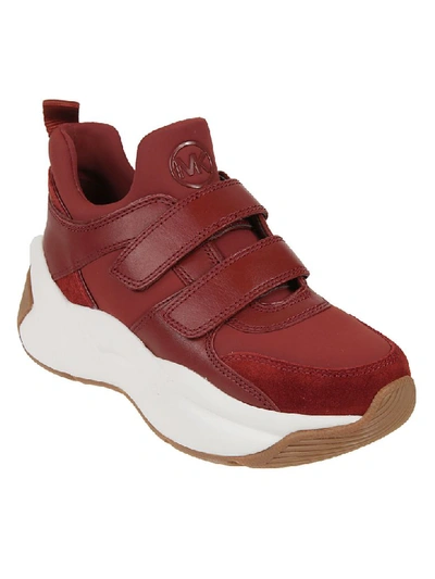 Shop Michael Kors Keeley Sneakers In Brandy