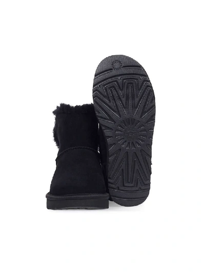 Shop Ugg Classic Bling Black Mini Boot In Nero (black)