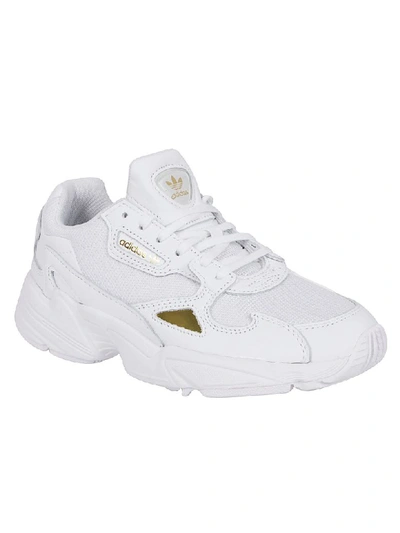 Shop Adidas Originals Sneakers In Bianco/oro