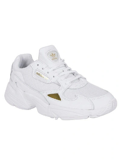 Adidas Originals Falcon Low-top Trainers In Bianco/oro | ModeSens