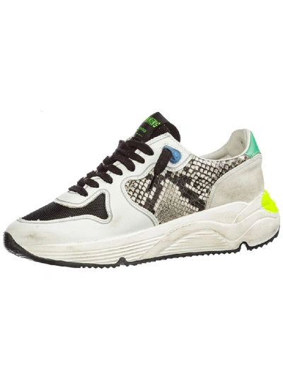 Shop Golden Goose Running Sneakers In Bianco