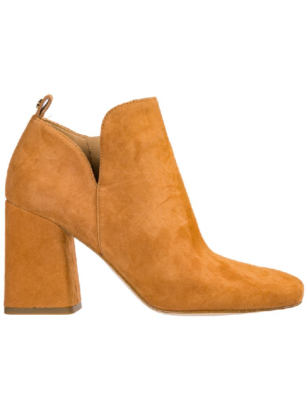 michael kors heeled booties