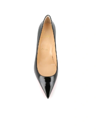 Shop Christian Louboutin Décolleté Kate 55 In Black