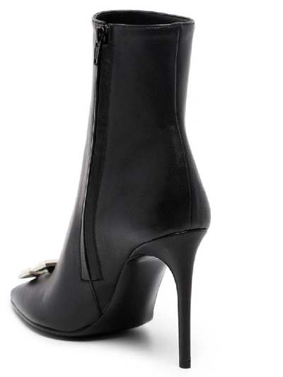 Shop Off-white Arrow Bootie In Black No Color