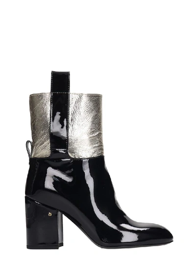 Shop Laurence Dacade Vico High Heels Ankle Boots In White Leather