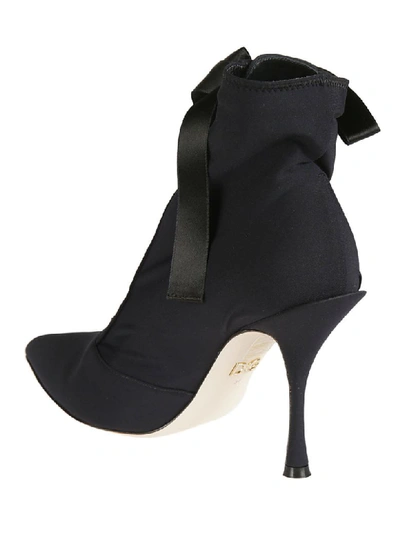 Shop Dolce & Gabbana Laced-up Ankle Boots In Black