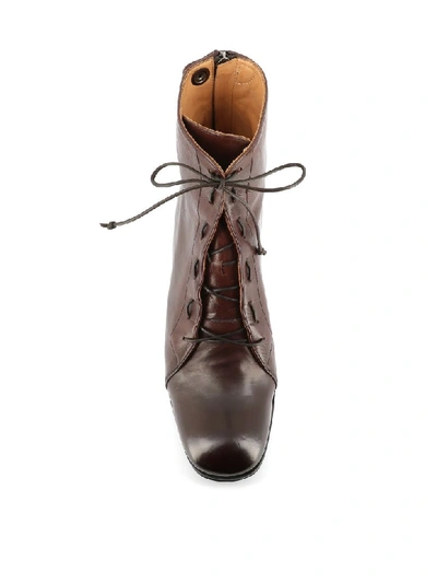 Shop Alberto Fasciani Lace-up Boot Windy 50026 In Brown