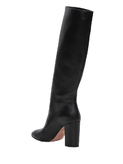 Shop Aquazzura Boogie Boots In Nero