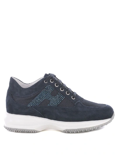 Shop Hogan Sneakers In Blu