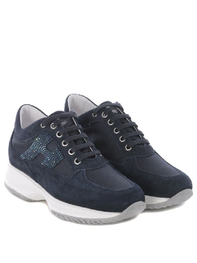 Shop Hogan Sneakers In Blu