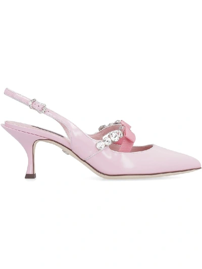 Shop Dolce & Gabbana High-heeled Shoe In Pink