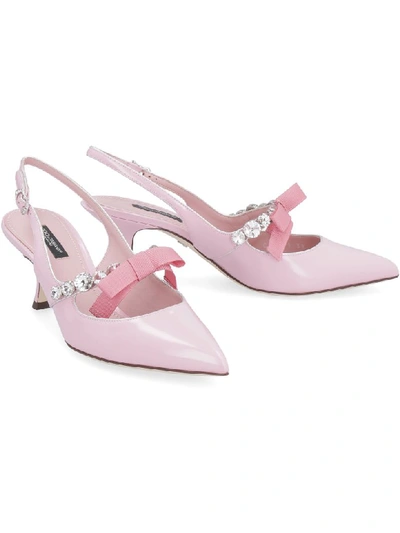 Shop Dolce & Gabbana High-heeled Shoe In Pink