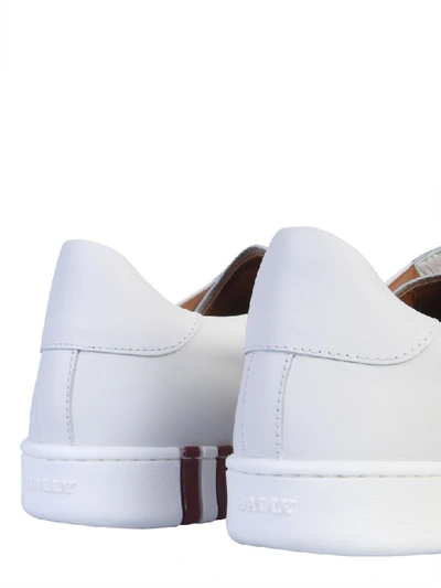 Shop Bally Wiera Sneaker In Bianco