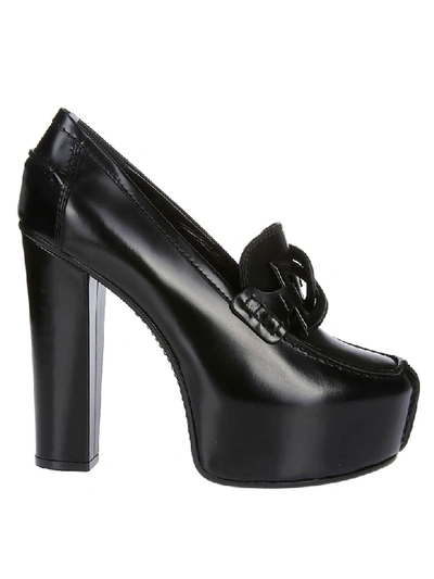 Shop Givenchy Platform Loafers In Black