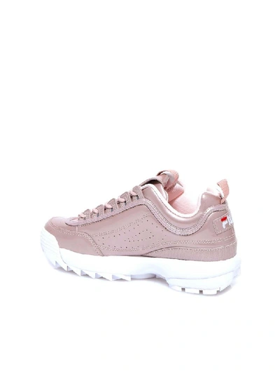 Shop Fila Disruptor M Low Sneakers In Pink