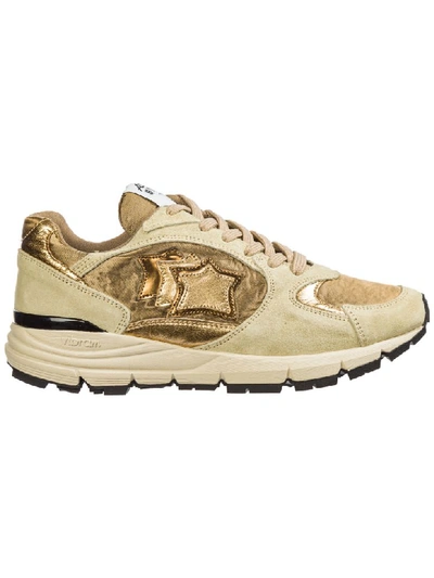 Shop Atlantic Stars Mira Sneakers In Beige